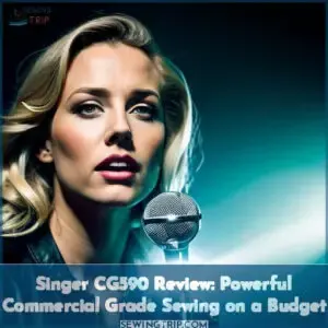 singer cg590 commercial grade review