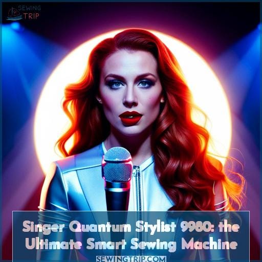 Singer Quantum Stylist 9980 The Ultimate Smart Sewing Machine