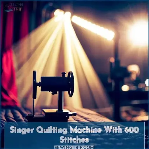 Singer Quilting Machine With 600 Stitches