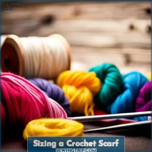 Sizing a Crochet Scarf