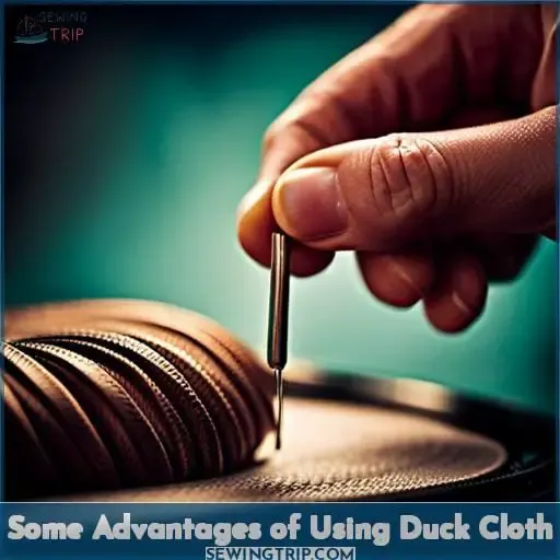Some Advantages of Using Duck Cloth
