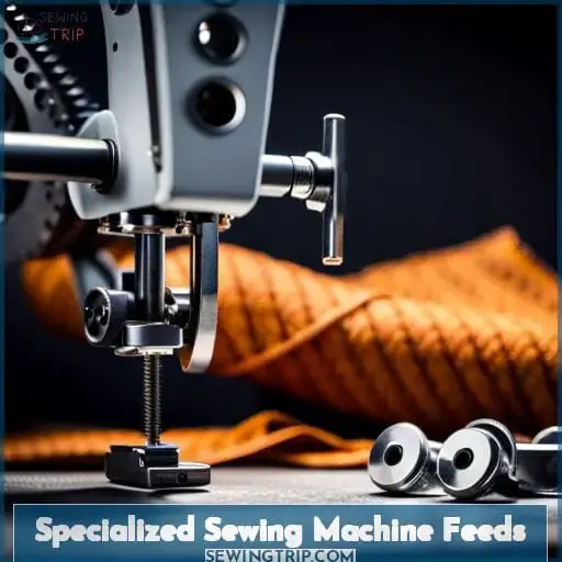 Specialized Sewing Machine Feeds
