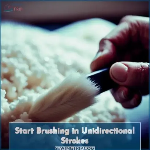 Start Brushing in Unidirectional Strokes