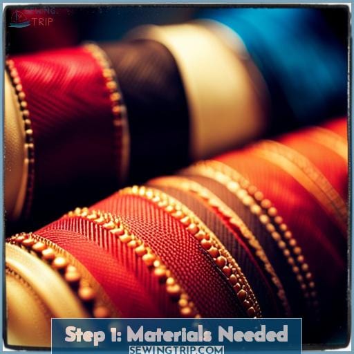 Step 1: Materials Needed Step 1: Materials Needed