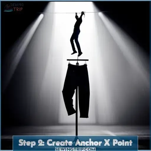 Step 2: Create Anchor X Point