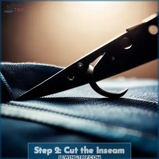 Step 2: Cut the Inseam