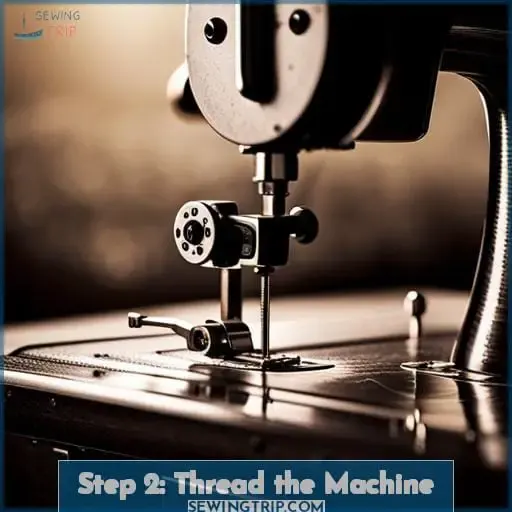 Step 2: Thread the Machine