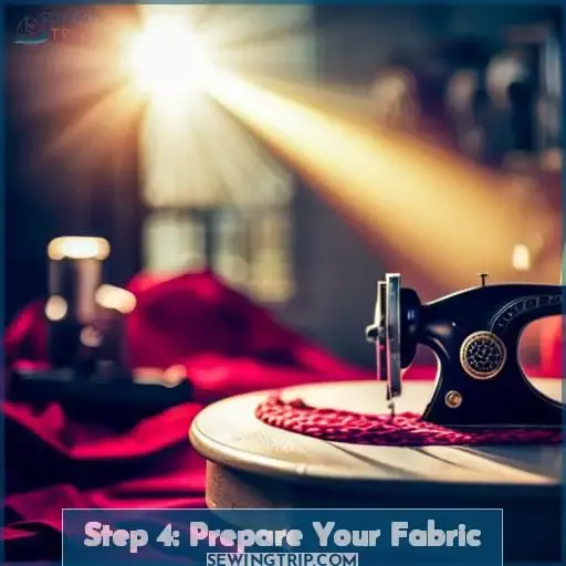 Step 4: Prepare Your Fabric