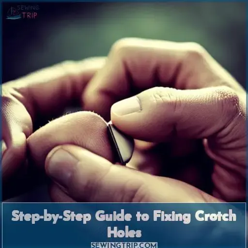 Step-by-Step Guide to Fixing Crotch Holes