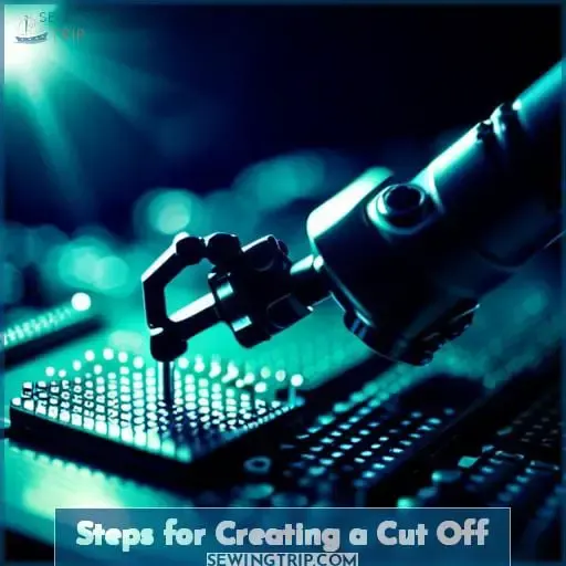 Steps for Creating a Cut Off