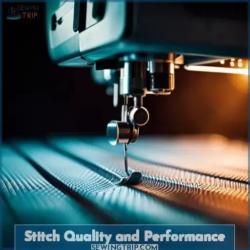 Stitch Quality and Performance
