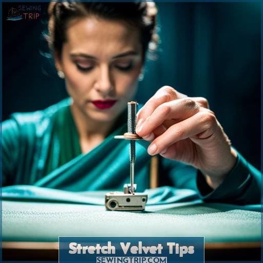 Stretch Velvet Tips