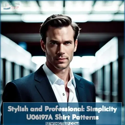 Stylish and Professional: Simplicity U06197A Shirt Patterns