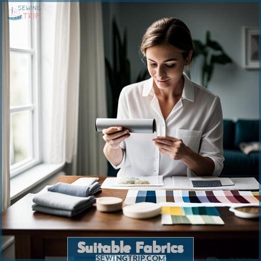 Suitable Fabrics Suitable Fabrics