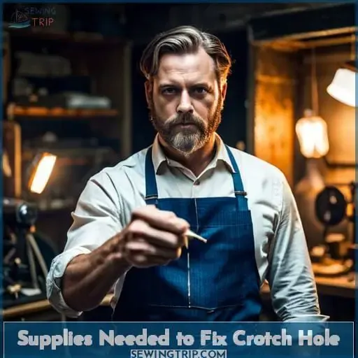 Supplies Needed to Fix Crotch Hole