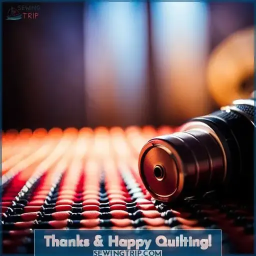 Thanks & Happy Quilting!