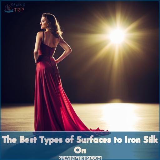 The Best Types of Surfaces to Iron Silk On