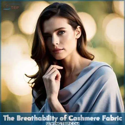 The Breathability of Cashmere Fabric