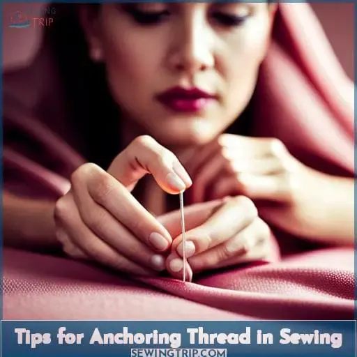 Tips for Anchoring Thread in Sewing