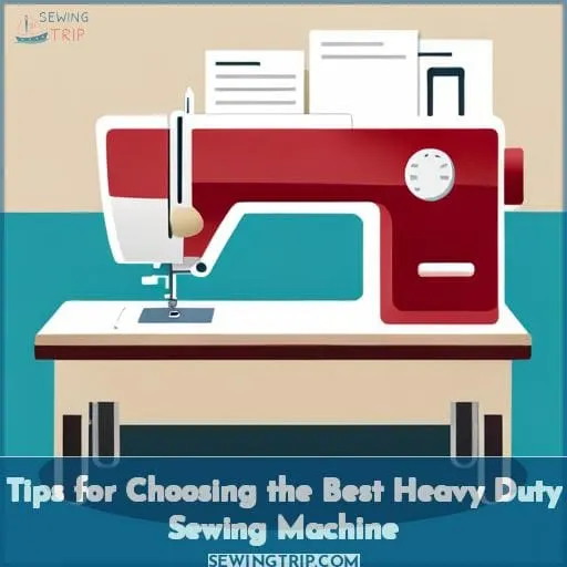 Tips for Choosing the Best Heavy Duty Sewing Machine