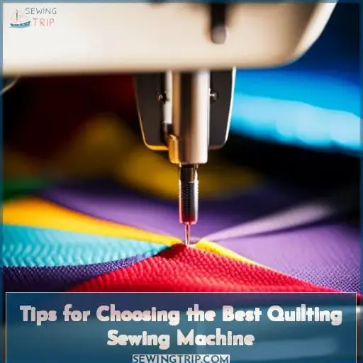 Tips for Choosing the Best Quilting Sewing Machine
