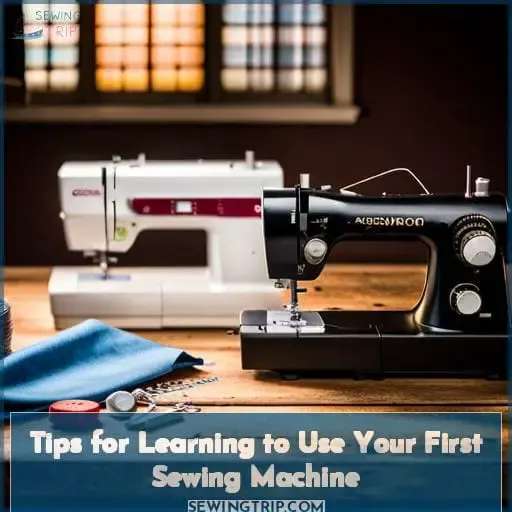 Tips for Learning to Use Your First Sewing Machine