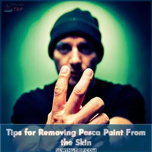 Tips for Removing Posca Paint From the Skin