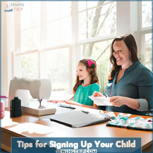 Tips for Signing Up Your Child
