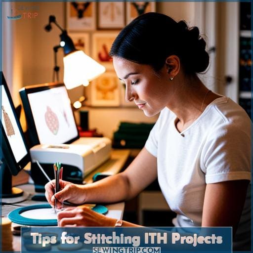 Tips for Stitching ITH Projects Tips for Stitching ITH Projects