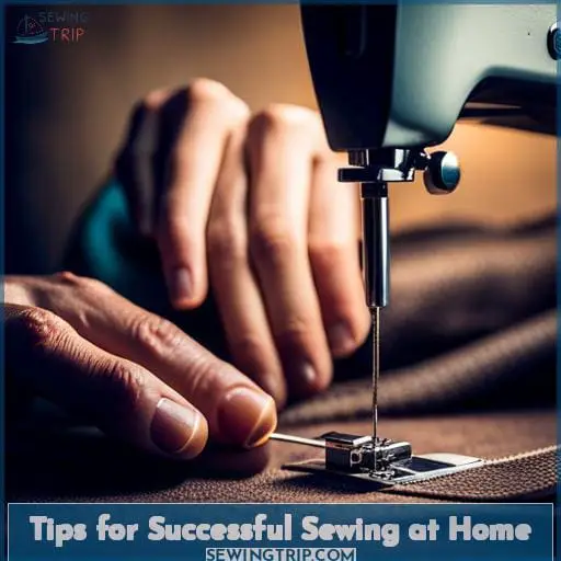 Tips for Successful Sewing at Home