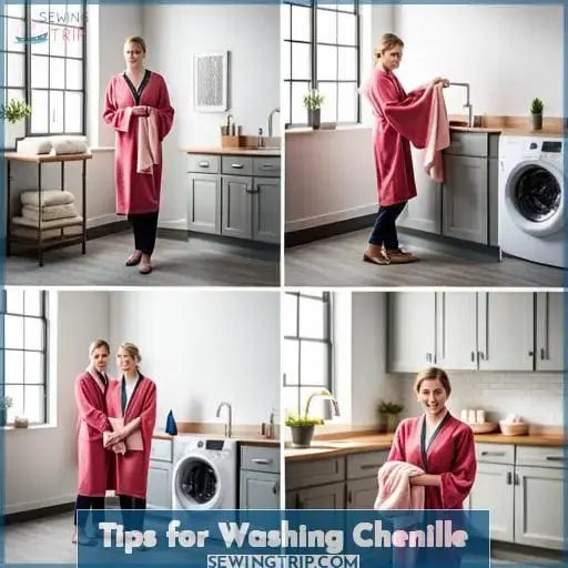 Tips for Washing Chenille