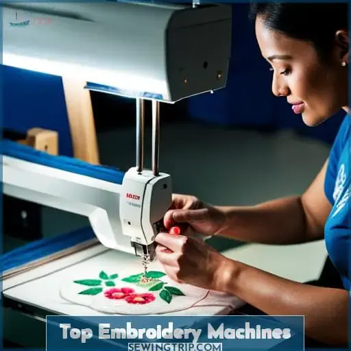 Top Embroidery Machines