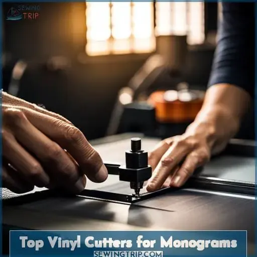 Top Vinyl Cutters for Monograms