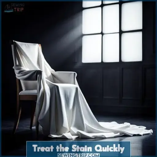 Treat the Stain Quickly