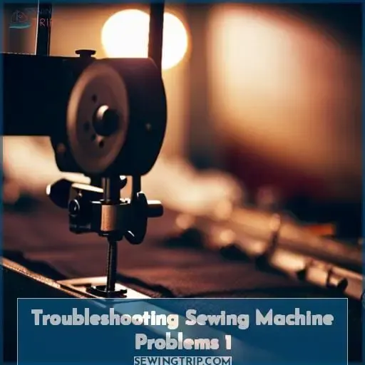troubleshooting sewing machine problems 1