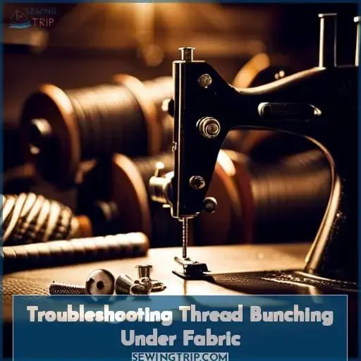 Troubleshooting Thread Bunching Under Fabric