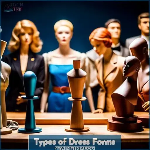 Types of Dress Forms