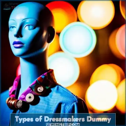 Types of Dressmakers Dummy