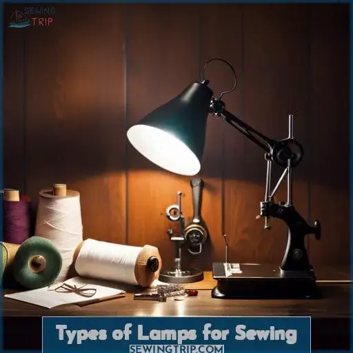 Types of Lamps for Sewing
