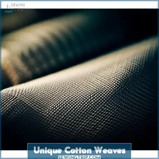 Unique Cotton Weaves