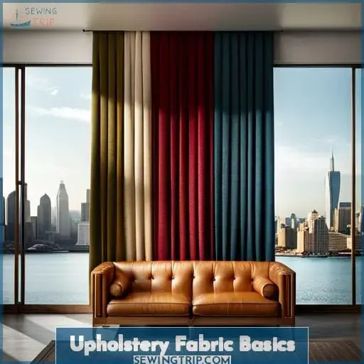 Upholstery Fabric Basics