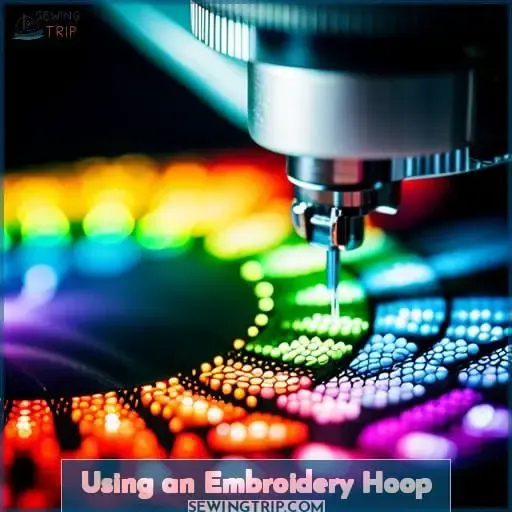 Using an Embroidery Hoop