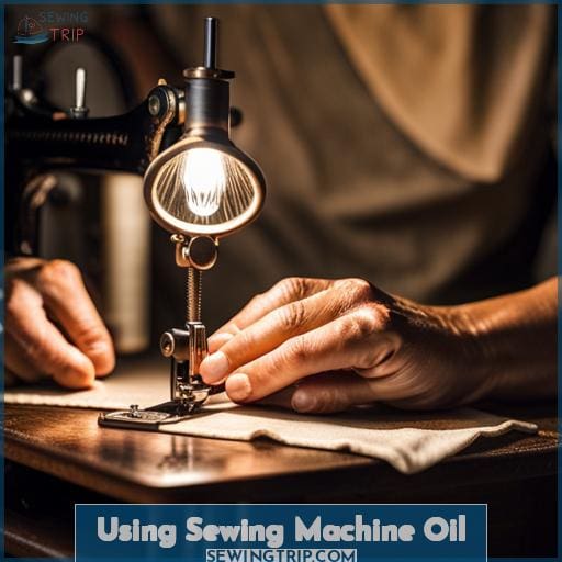 Using Sewing Machine Oil