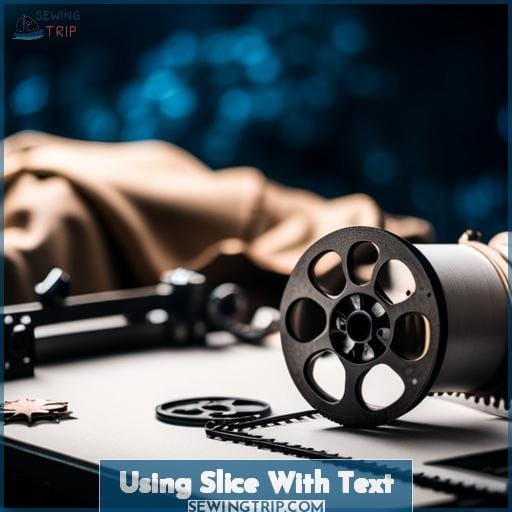 Using Slice With Text Using Slice With Text