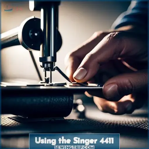 Using the Singer 4411