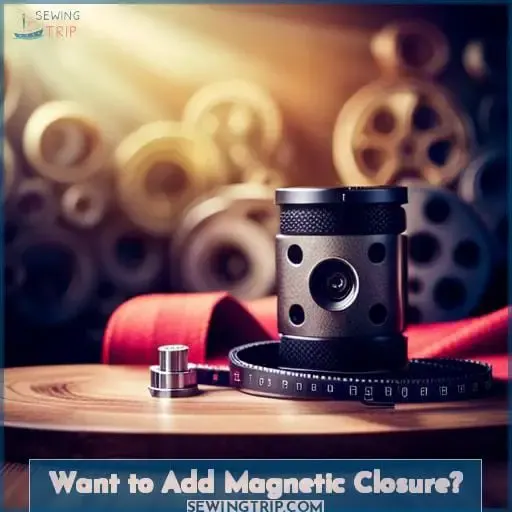 Want to Add Magnetic Closure?