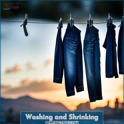 Washing and Shrinking