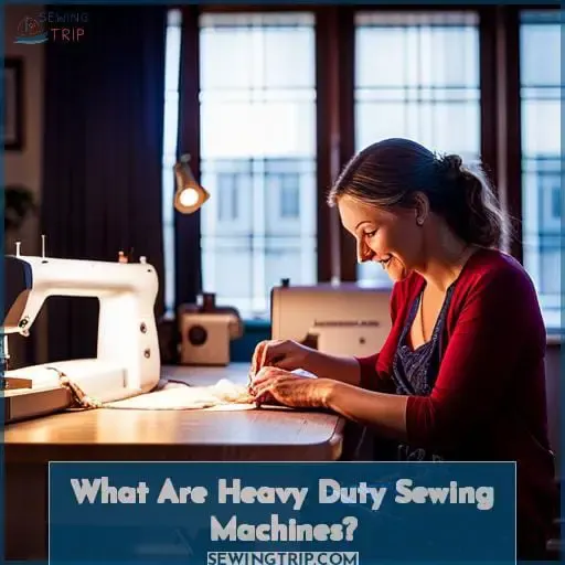 What Are Heavy Duty Sewing Machines