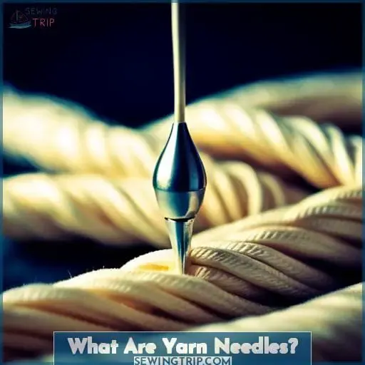 What Are Yarn Needles