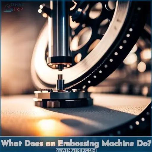 What Does an Embossing Machine Do?